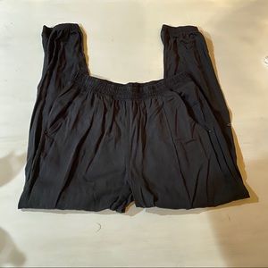 Lululemon black jogger pants